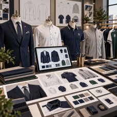 服裝訂製效果圖及模擬展示設計